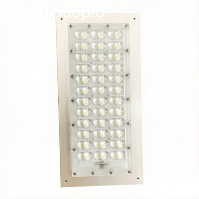 120W 36 LED SMD 5050 LED स्ट्रीट लाइट मॉड्यूल टाइप III-M बीम एंगल लेंस और पीसीबी बोर्ड के साथ