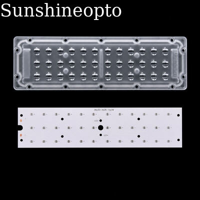 50W SMD 3535 LED स्ट्रीट लाइट मॉड्यूल 150lm/W उच्च दक्षता LED मॉड्यूल 92% PC ऑप्टिकल लेंस