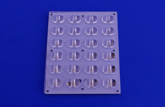 Square Lamp Optical LED Lens Array PC High Power Led With PCB