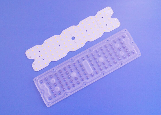 80 अंक 60 डिग्री SMD3030 8500lm एलईडी रैखिक लाइट लेंस
