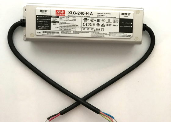 स्ट्रीट लाइट के लिए 48V 36V 52V ट्यून करने योग्य एलईडी ड्राइवर 240W शॉर्ट सर्किट प्रोटेक्शन