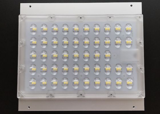 192PCS 3030 SMD LED स्ट्रीट लाइट मॉड्यूल हीटसिंक के साथ 210x240x35mm