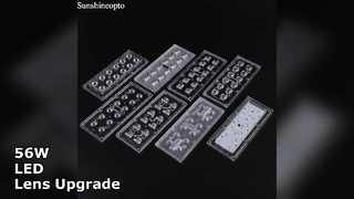 56W एलईडी स्ट्रीट लेंस अपग्रेड