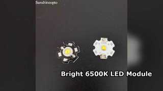 220LM 3W LED मॉड्यूल 6500K स्टार पीसीबी ब्राइट लाइट