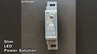 12V 15W LED पावर सप्लाई स्लिम DIN रेल