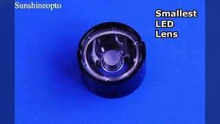 सबसे छोटा XPE XPC LED लेंस 10-70 डिग्री 93% ट्रांसमिट